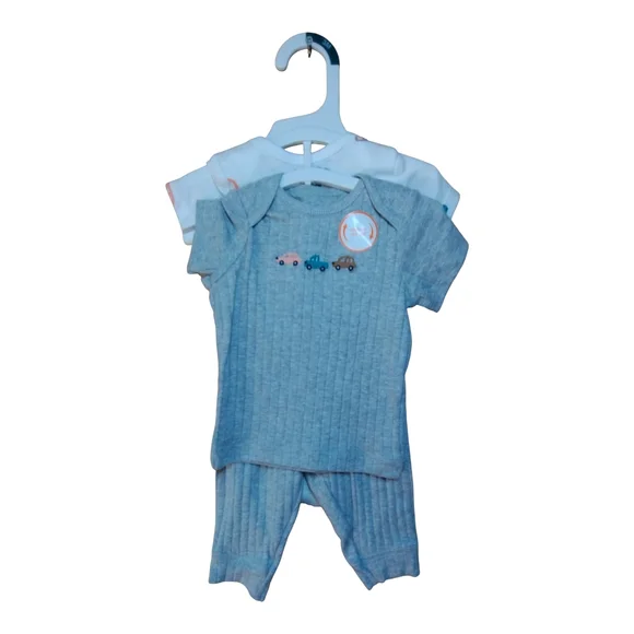 Car-Themed Baby Onesie Set - Picture 4 of 5